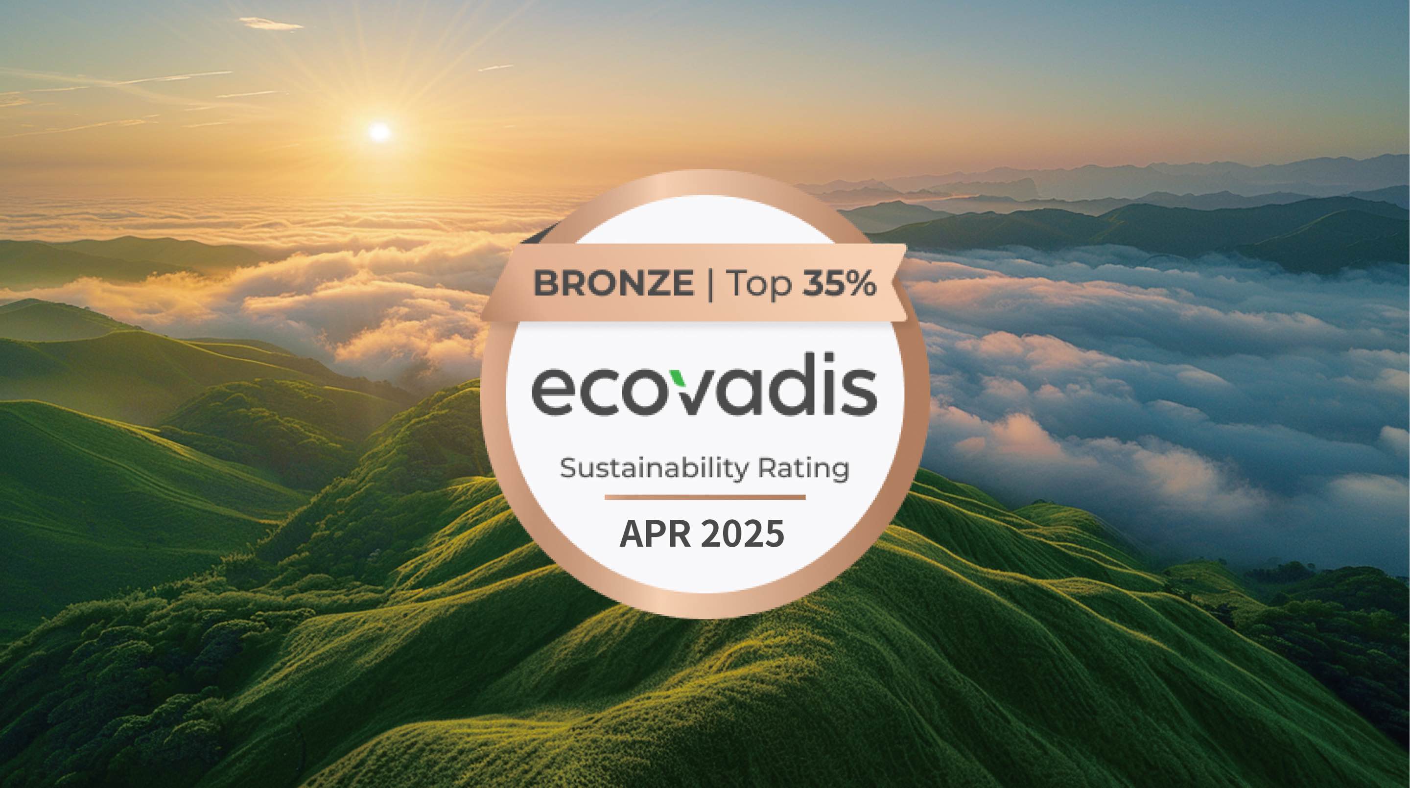 Healsee received a "Bronze" rating from EcoVadis
